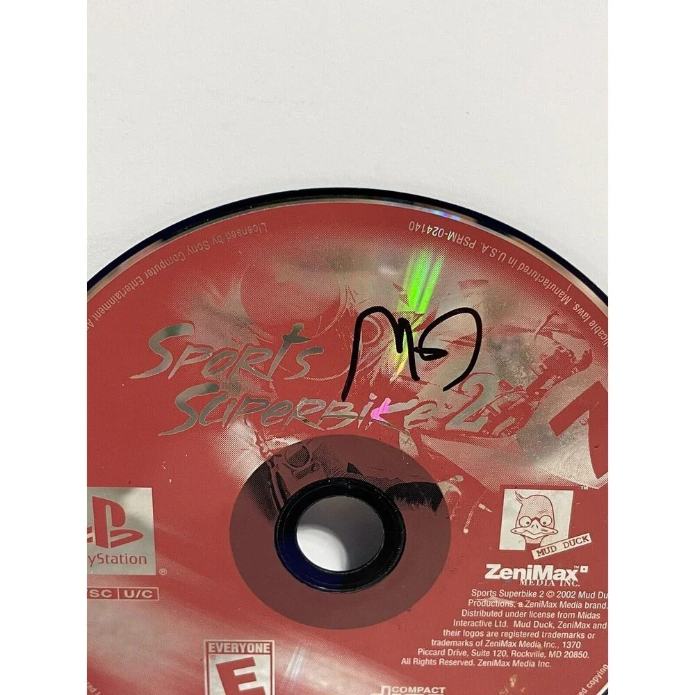 Sports Superbike 2 (Sony PlayStation 1) PS1 Game Disc
